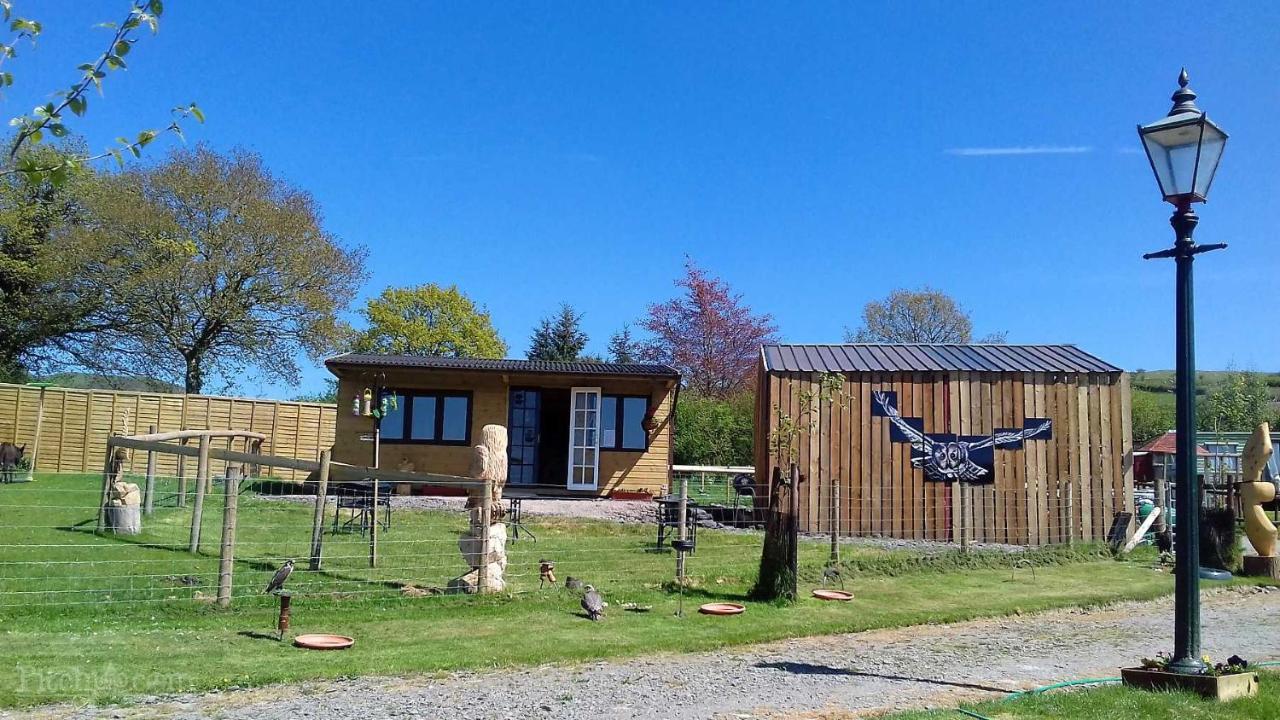 Ruby Shepherds Hut Sleeps 4 Rhayader Zewnętrze zdjęcie